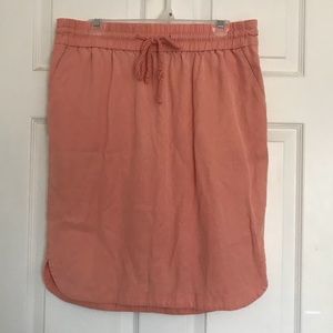 Coral Large Linen LOFT Skirt